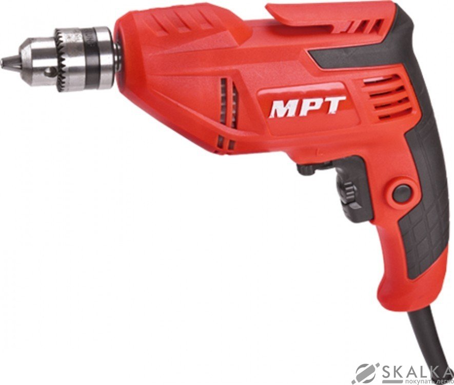 Дрель Mastertool PROFI 10 мм, 400 Вт, 0-3000 об/мин (MED4006) На фото Дрель Mastertool PROFI 10 мм, 400 Вт, 0-3000 об/мин (MED4006)