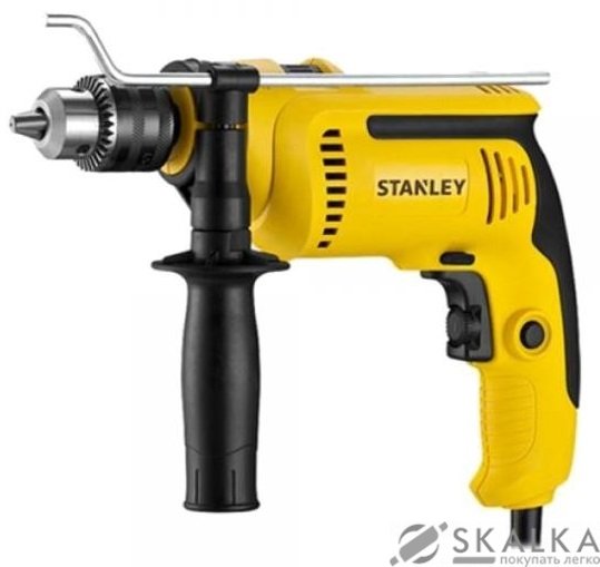 Дрель ударная STANLEY 700 Вт, ключный патрон 13 мм (SDH700-RU) На фото Дрель ударная STANLEY 700 Вт, ключный патрон 13 мм (SDH700-RU)
