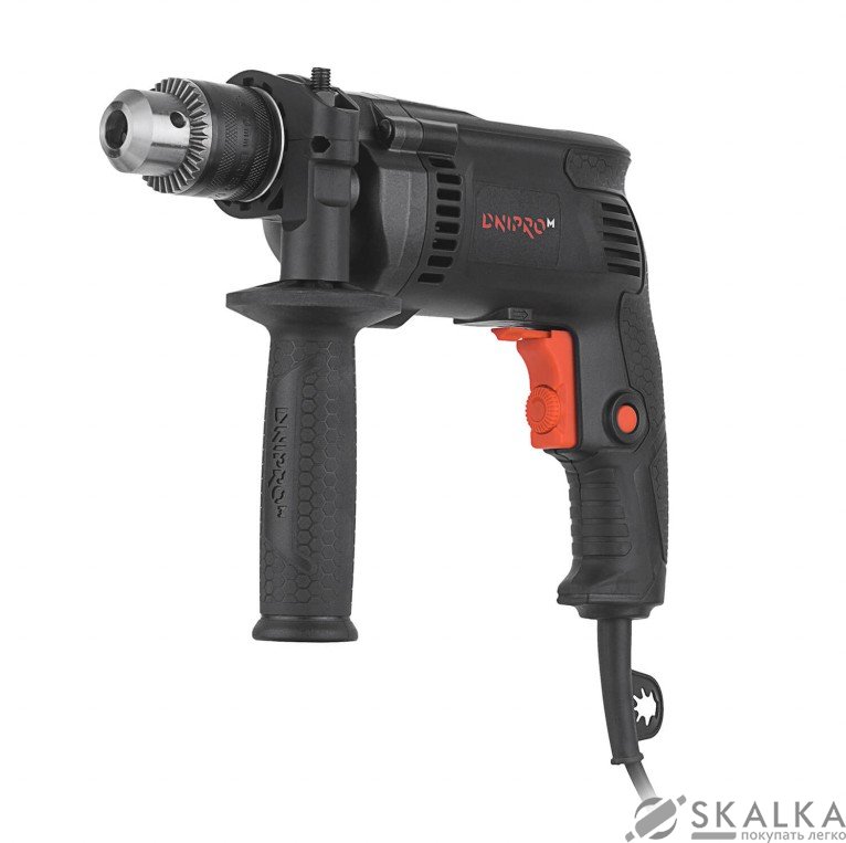 На фото Дрель безударная Dnipro-M ND-85 (49126000)