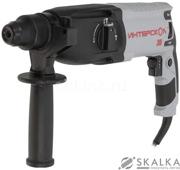 На фото Перфоратор Интерскол П-30/900 ЭР SDS Plus кейс 