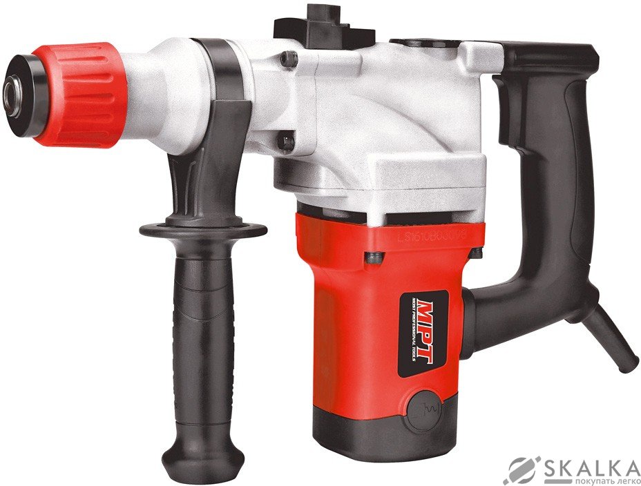 На фото Перфоратор Mastertool PROFI SDS plus 26 мм, 850 Вт, 800 об/мин, 4500 уд/мин, 5Дж, 2 режима (MRH2605)