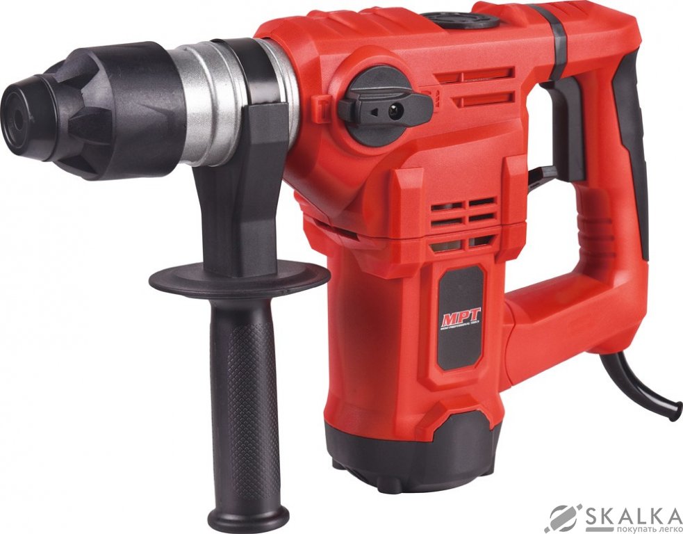 На фото Перфоратор Mastertool PROFI SDS plus 32 мм, 1500 Вт, 880 об/мин, 4200 уд/мин 5 Дж 3 режима (MRH3203)