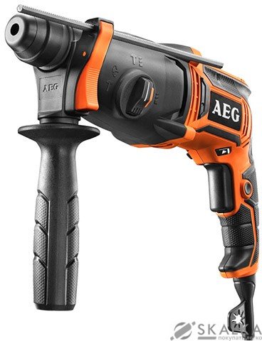 Перфоратор AEG SDS + 800 Вт, 2.4 Дж, 4500 уд/мин (KH24IE) На фото Перфоратор AEG SDS + 800 Вт, 2.4 Дж, 4500 уд/мин (KH24IE)