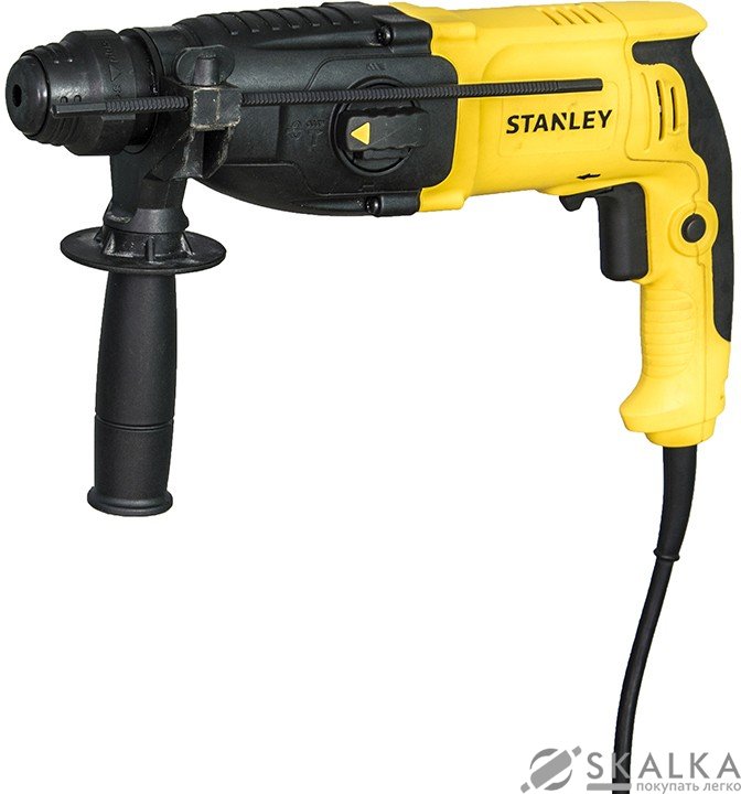 На фото Перфоратор STANLEY SDS + 800 Вт 3.4 Дж 3 режима (SHR263K-RU)