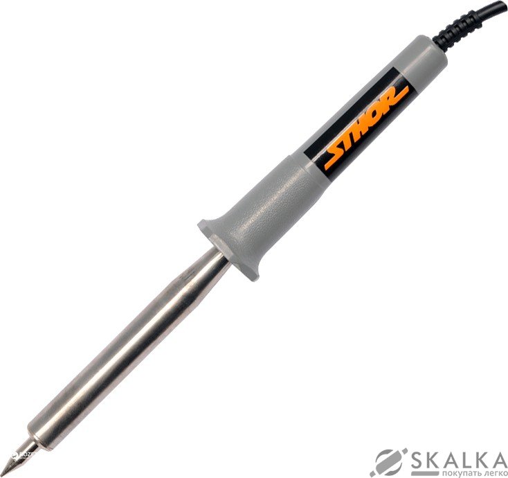 На фото Паяльник сетевой STHOR 30 Вт 400 °C (79365)