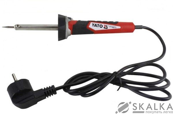 На фото Паяльник сетевой YATO 30 Вт 400 °С (YT-8271)