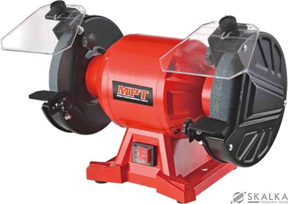 На фото Точильная машина Mastertool PROFI 150х12.7 мм, 250 Вт, 2950 об/мин (MBG1503)