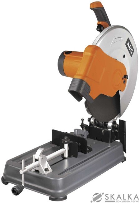 Торцовочная пила по металлу AEG 2.3 кВт, 355х25.4 мм, угол 45 ° (SMT355) На фото Торцовочная пила по металлу AEG 2.3 кВт, 355х25.4 мм, угол 45 ° (SMT355)