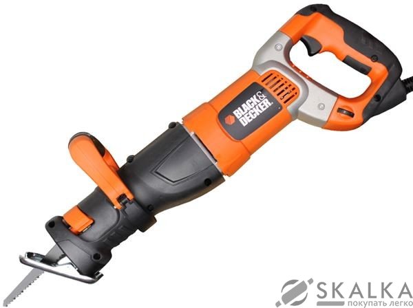 Сабельная пила B & D 1050 Вт, 2400 об/мин, электронный регулятор скорости (RS1050EK-QS) На фото Сабельная пила B & D 1050 Вт, 2400 об/мин, электронный регулятор скорости (RS1050EK-QS)