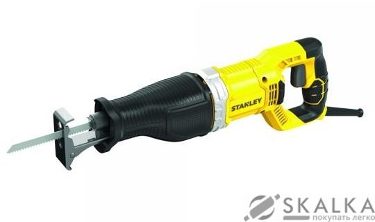 На фото Сабельная пила STANLEY 900 Вт, 3200 об/мин, глубина пропила 305 мм, ход 28 мм (SPT900-RU)