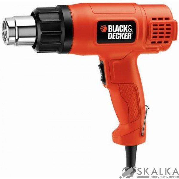 Строительный фен B & D 1.75 кВт, 570 л/мин, 460-600 °С (KX1650-XK) На фото Строительный фен B & D 1.75 кВт, 570 л/мин, 460-600 °С (KX1650-XK)