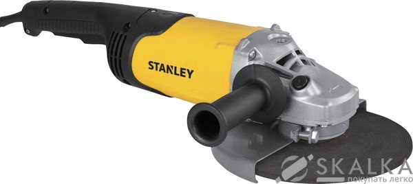 На фото Болгарка STANLEY 2 кВт, 6500 об/мин, диск 230 мм (SL209-RU)