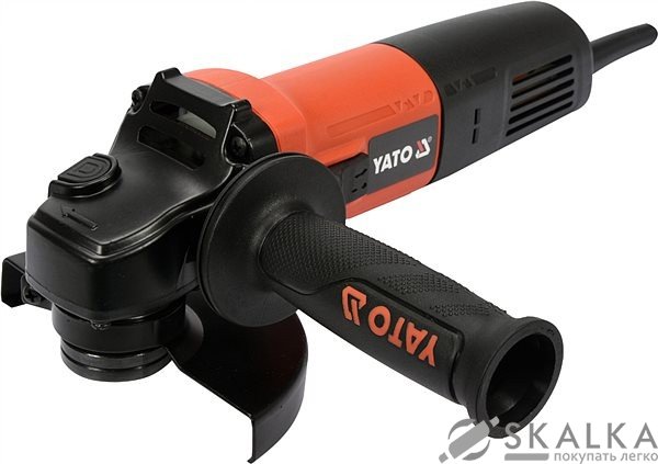 На фото Болгарка YATO 1100 Вт, 125 мм (YT-82100)