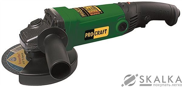 На фото Болгарка Procraft PW-1200 125 мм