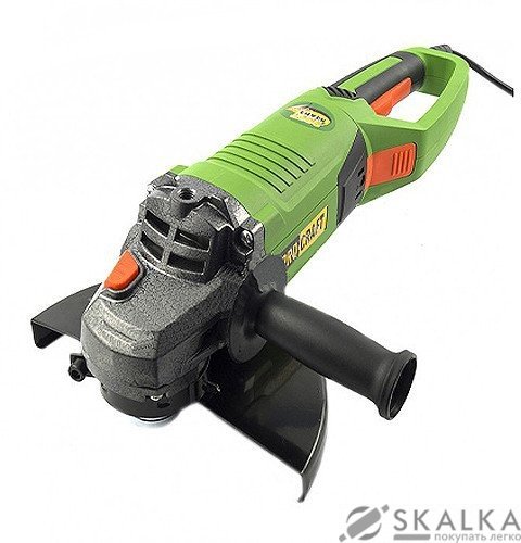 На фото Болгарка Procraft PW-2550 230 мм поворотная ручка