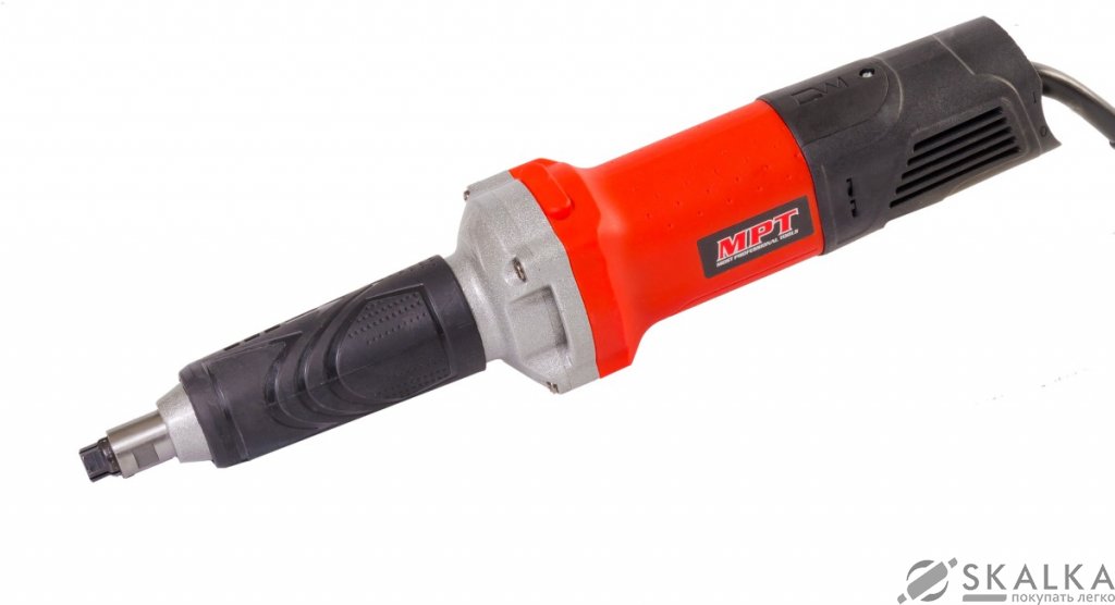 На фото Шлифмашина прямая Mastertool 500 Вт, цанговый патрон 6 мм, 15000-26000 об/мин (MDG5003)