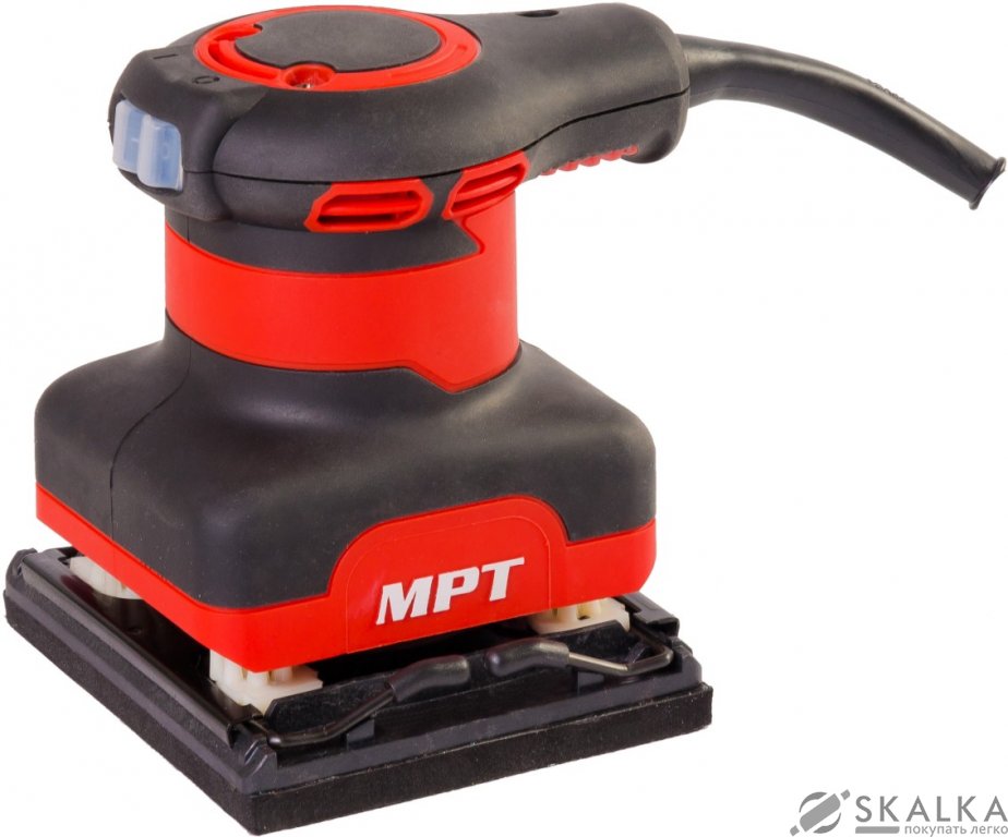 На фото Машина плоскошлифовальная Mastertool 240 Вт, 110х110 мм, 14000 об/мин (MPS2403)