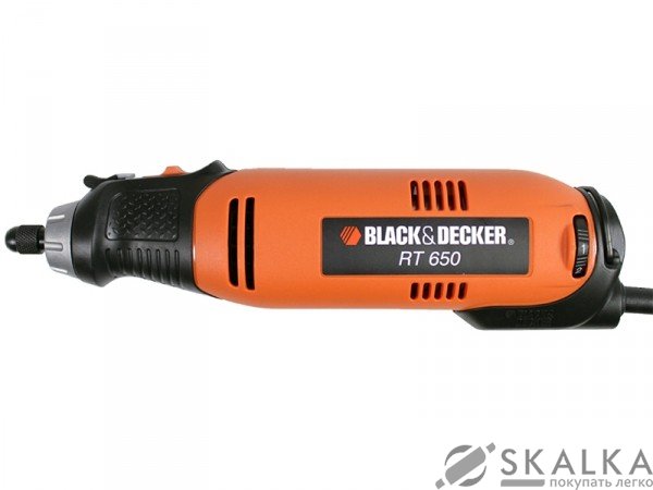 На фото Шлифмашина B & D Мини 90 Вт, 8000-27000 об/мин, 87 аксессуаров (RT650KA-QS)