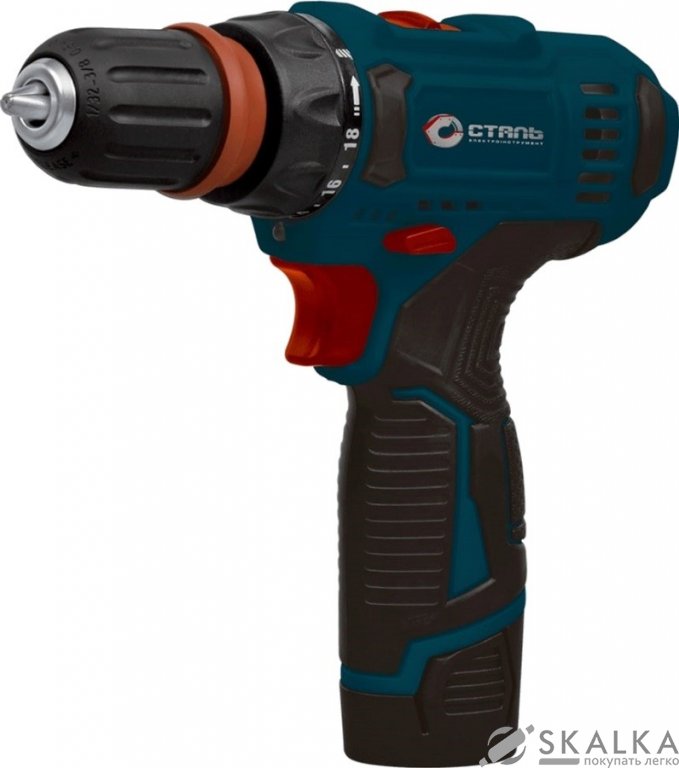 Шуруповерт аккумуляторный Сталь ШЛС 1216-2 Б2 (86294) На фото Шуруповерт аккумуляторный Сталь ШЛС 1216-2 Б2 (86294)