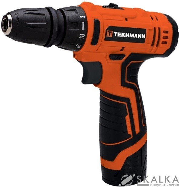 На фото Шуруповерт аккумуляторный Tekhmann TCD-12 QC Li 12 В 1.5 Ач (847983)