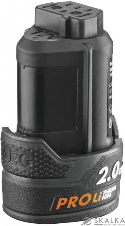 На фото Аккумулятор для инструментов AEG Li-Ion 12 В, 2 Ач (L1220)