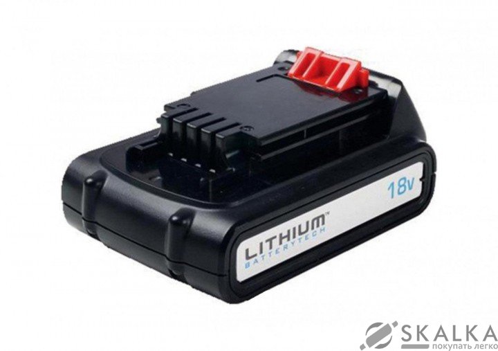 На фото Аккумулятор B & D Li-ion 18 В, 2 Ач (BL2018-XJ)