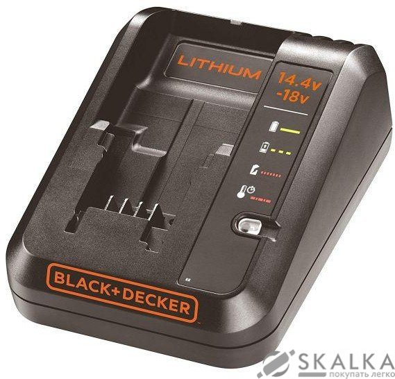 На фото Зарядное устройство для аккумуляторов B & D с напряжениями 14.4 - 18 В (BDC1A-QW)