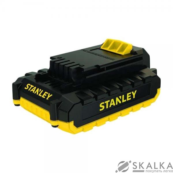 На фото Батарея аккумуляторная переменная STANLEY 18 В, Li-ion 1.5 Ач (SB20S-RU)