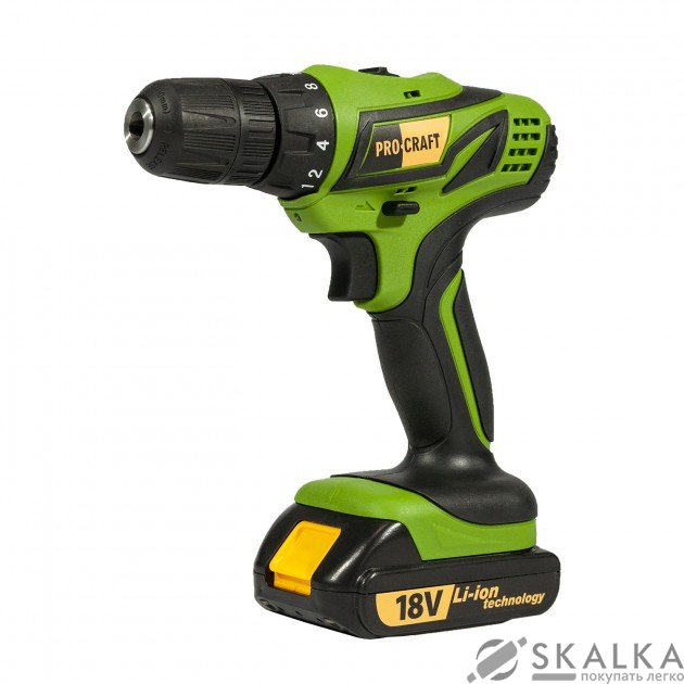 На фото Шуруповерт Procraft РА-18Pro