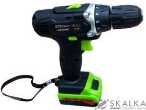 На фото Шуруповерт аккумуляторный Stromo SA-12 LI Extra с гибким валом