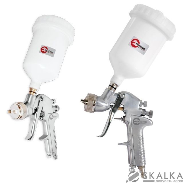 Краскораспылитель Intertool HP STEEL PROF 1.4мм, 600мл, три регулировки (PT-0112) На фото Краскораспылитель Intertool HP STEEL PROF 1.4мм, 600мл, три регулировки (PT-0112)
