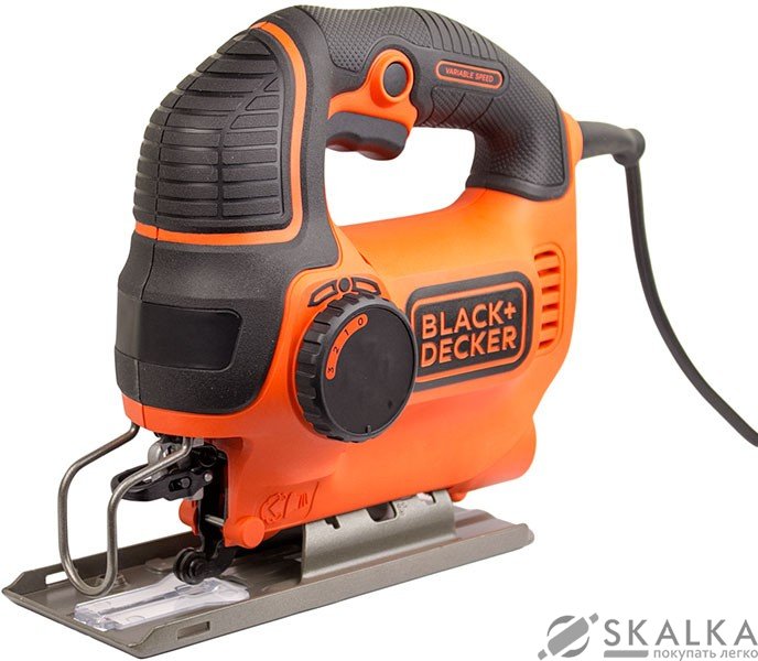 Лобзик сетевой B & D 620 Вт, глубина пропила 60 мм, ход 19 мм в кейсе (KS901PEK-XK) На фото Лобзик сетевой B & D 620 Вт, глубина пропила 60 мм, ход 19 мм в кейсе (KS901PEK-XK)