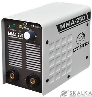 Сварочный инвертор Сталь ММА-250 (69782) На фото Сварочный инвертор Сталь ММА-250 (69782)