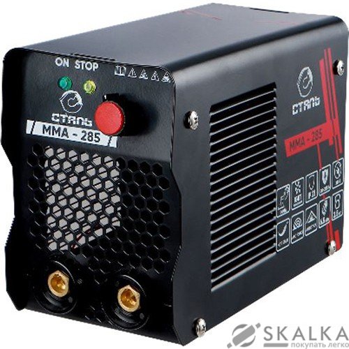 На фото Сварочный инвертор Сталь ММА-285 (91125)