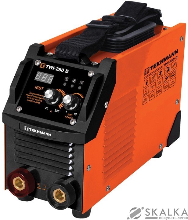 На фото Сварочный аппарат Tekhmann TWI-280 D (847857)