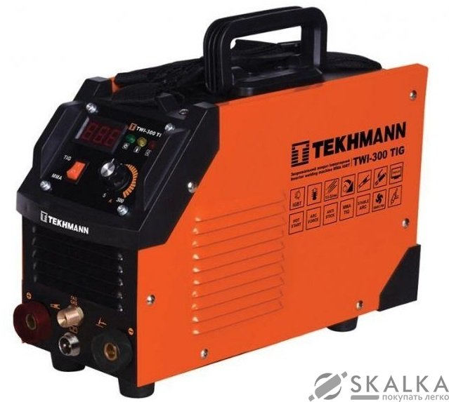 На фото Сварочный аппарат Tekhmann TWI-300 TIG (847859)