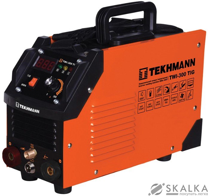 На фото Сварочный аппарат Tekhmann TWI-300 PR (847860)