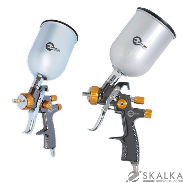 Краскораспылитель Intertool LVLP BRONZE 1.8мм, 600мл (PT-0135) На фото Краскораспылитель Intertool LVLP BRONZE 1.8мм, 600мл (PT-0135)