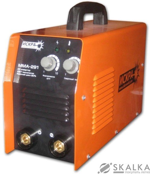 На фото Сварочный инвертор Искра MMA-291