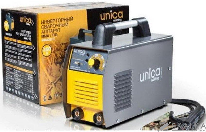 На фото Сварочный инвертор Искра MMA-200