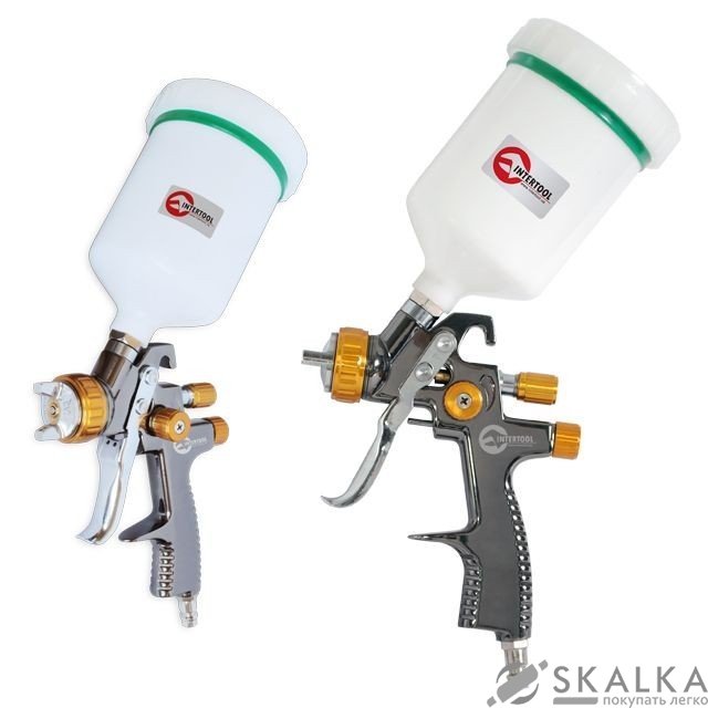 Краскораспылитель Intertool LVLP BRONZE 1.8мм, 600мл (PT-0136) На фото Краскораспылитель Intertool LVLP BRONZE 1.8мм, 600мл (PT-0136)