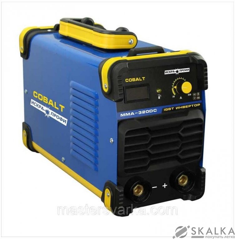 На фото Сварочный инвертор Искра Профи Cobalt MMA-311DM