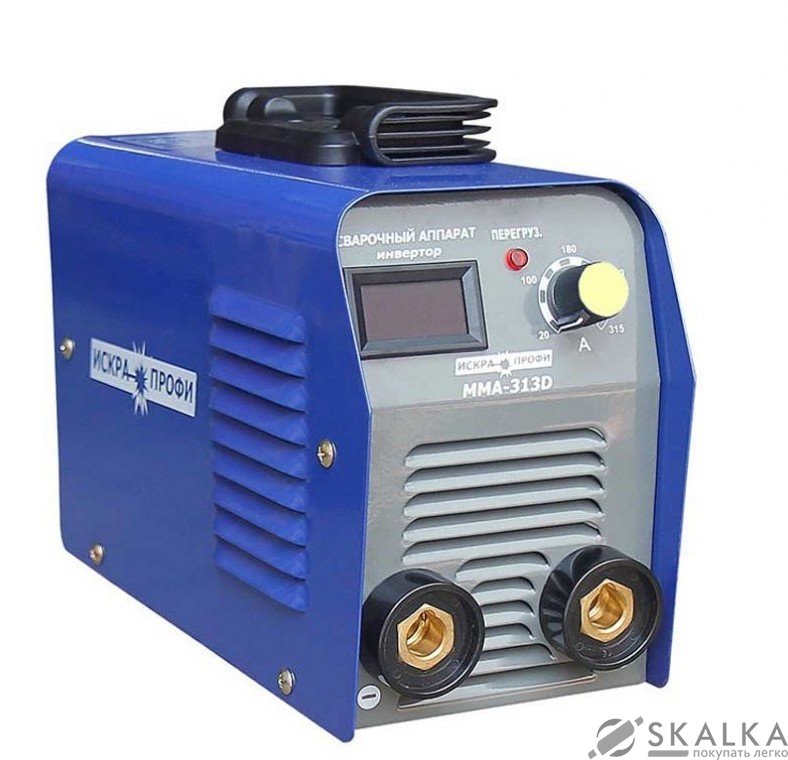 На фото Сварочный инвертор Искра Профи MMA 313D