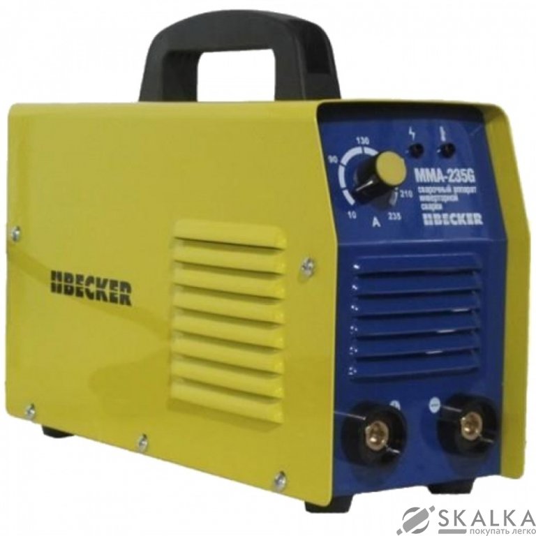 На фото Сварочный инвертор Becker MМА 235 