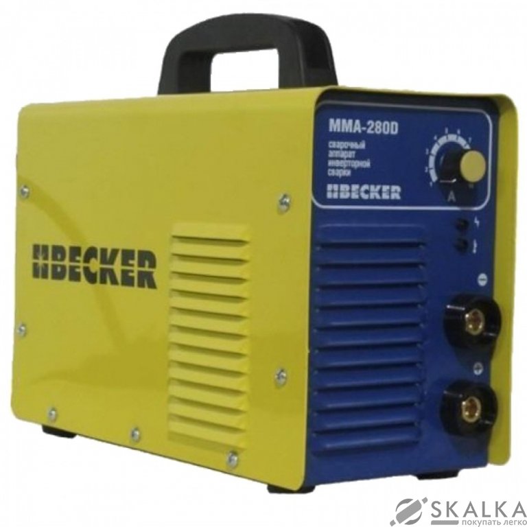 На фото Сварочный инвертор Becker MМА 280