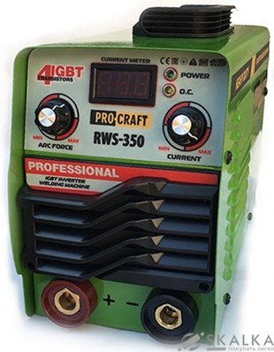 На фото Инверторный сварочный аппарат Procraft RWS-350 