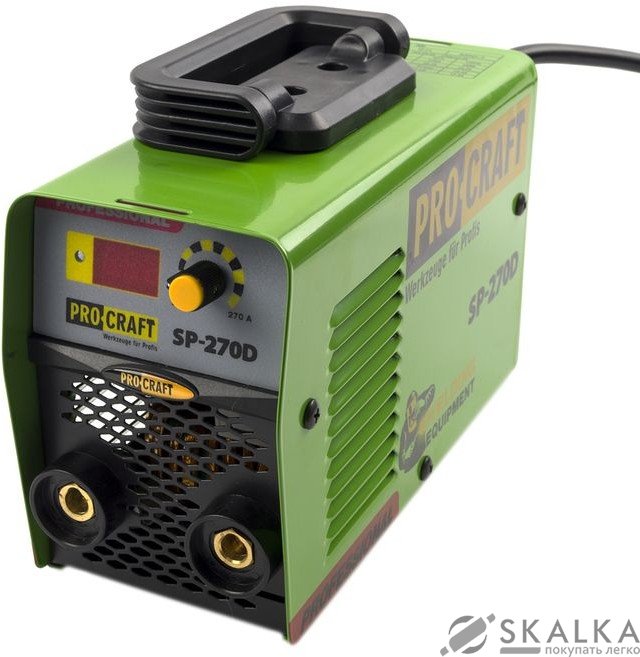 На фото Инверторный сварочный аппарат Procraft SP-270D