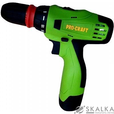 На фото Шуруповерт Procraft РА-12 PRO с DFR патроном