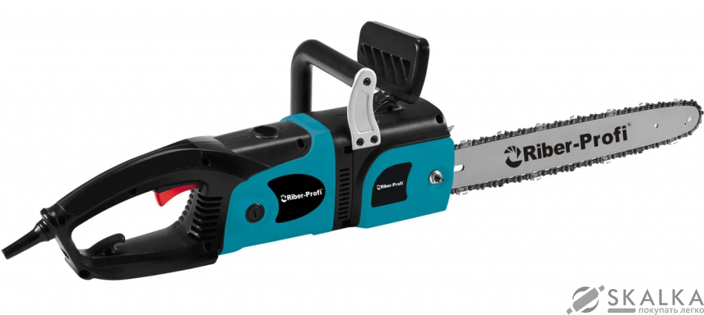 На фото Пила цепная электрическая Riber-Profi 2.9 кВт (ПЦЭ2900М)