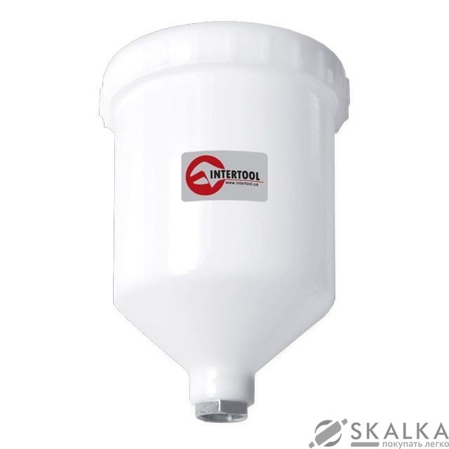 Бачок пластиковый Intertool с внутренней резьбой 1/2" 600мл (PT-1901) На фото Бачок пластиковый Intertool с внутренней резьбой 1/2" 600мл (PT-1901)